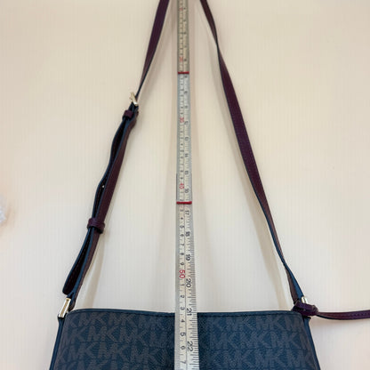 MICHAEL KORS KIMBERLY Small Bucket Bag Messenger Merlot