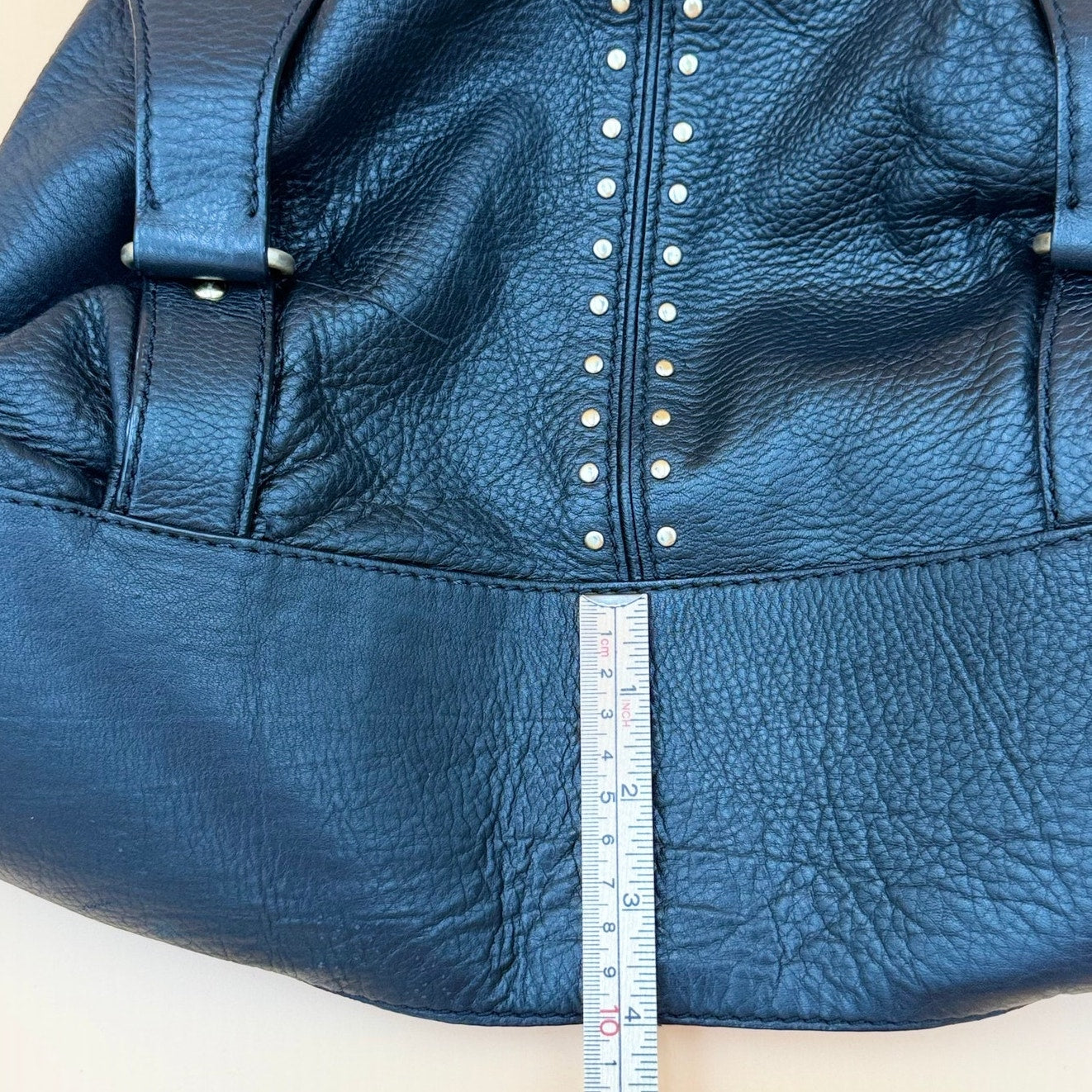 MICHAEL KORS Astor Black Pebbled Leather Satchel Shoulder Tote Hobo Bag with COA